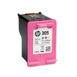 Cartucho de tinta original HP 305 tricolor