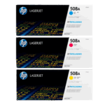 HP CF361A CF362A CF363A (508A) CANON (040) CMY TONER