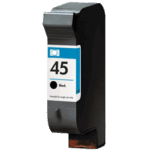 HP Série Deskj & 700/800/840/843/900 (45-15) All models HP except solvent Black No Virgin