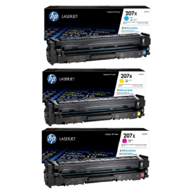 HP W2211X W2212X W2213X (207X)=W2110 (201A) USA CMY TONER