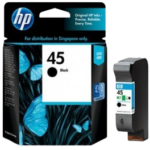 HP 51645A (45) WITH CHIP All non-HP models except solvent No Virgin